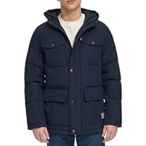 Levi’s Arctic Cloth Mid Length Water Resistant Coat